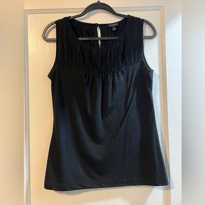 Banana republic sleeveless top black size medium